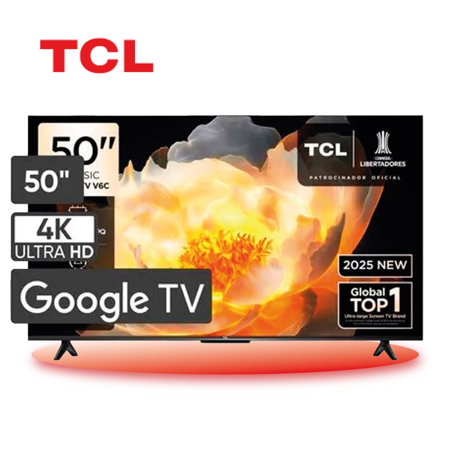 Televisor TCL LED 50" UHD 4K Smart TV 50V6C